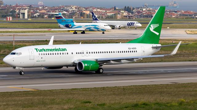EZ-A020:Boeing 737-800:Туркменские авиалинии
